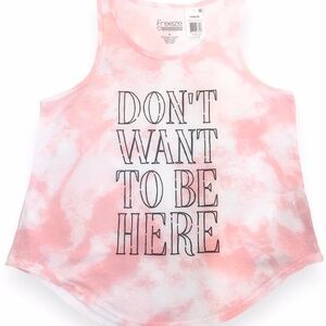 Pink Tie Dye Top | Large